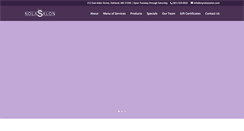 Desktop Screenshot of mynolasalon.com